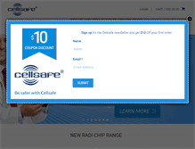 Tablet Screenshot of cellsafe.com